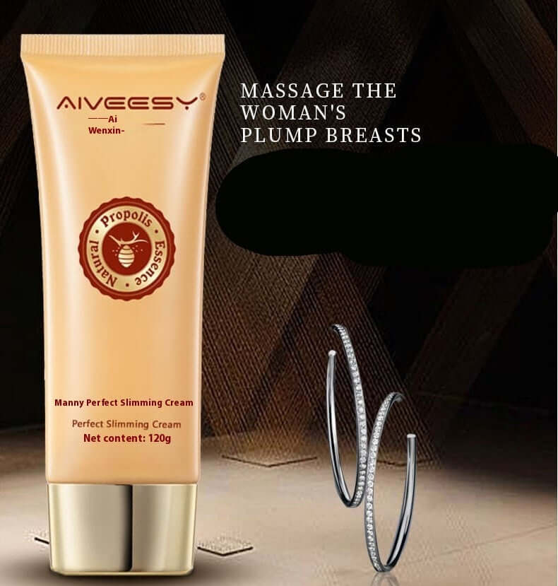 Aiveesy Perfect Slimming Cream tube on a stylish background, promoting body contouring and effective slimming solutions.