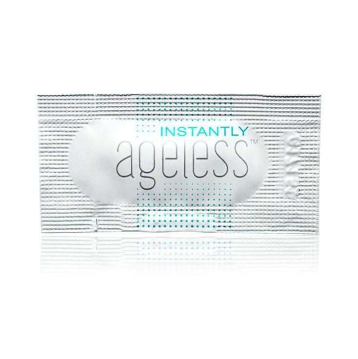 Instantly Ageless anti-aging eye cream sachet for firming and moisturizing effects.