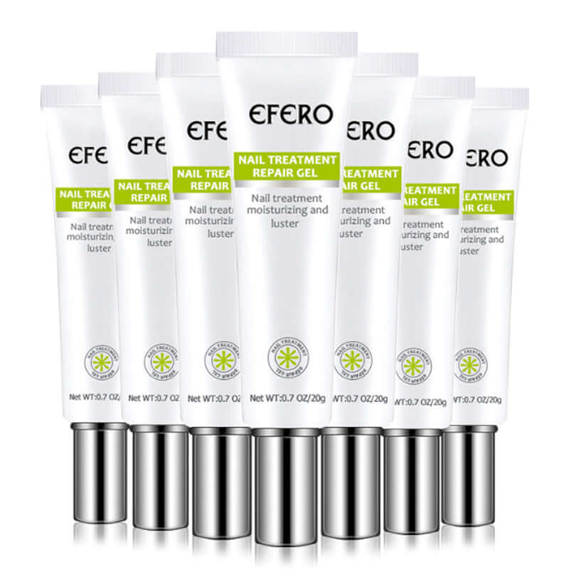 EFERO Nail Treatment Repair Gel tubes designed for onychomycosis and nail health, moisturizing and luster enhancing.
