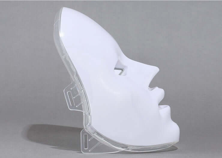 Photon Skin Rejuvenation Instrument: Home LED Mask in White for Effective At-Home Skincare Treatment.