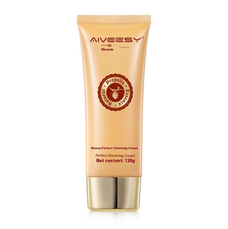 Aiveesy Perfect Slimming Cream tube for body slimming and fat burning with propolis, net content 120g.