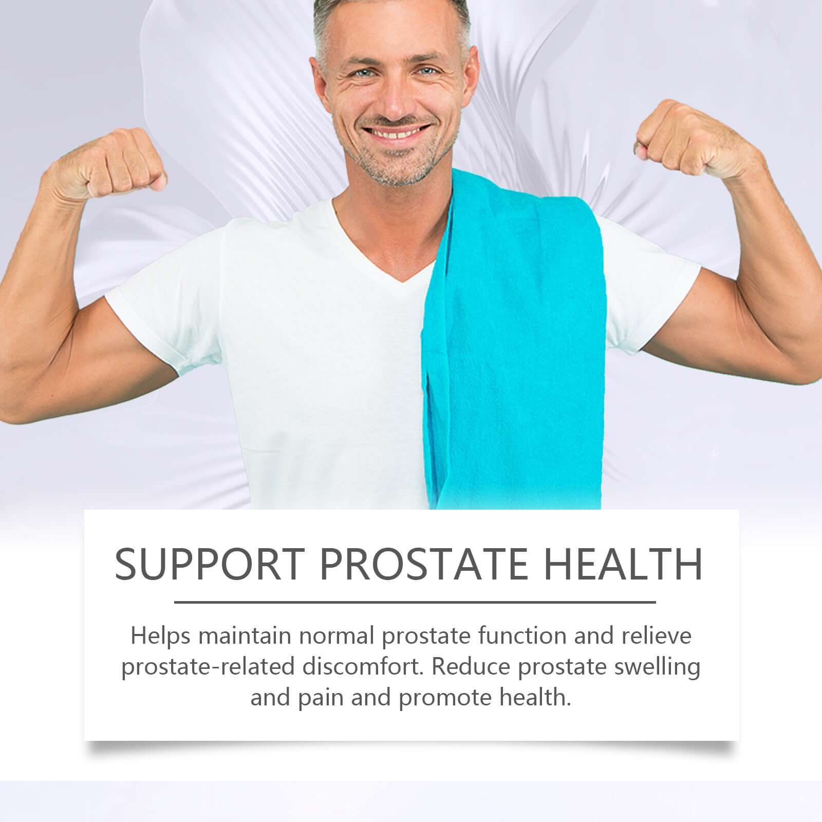 Support prostate health with cream that relieves discomfort and reduces swelling, promoting overall well-being.